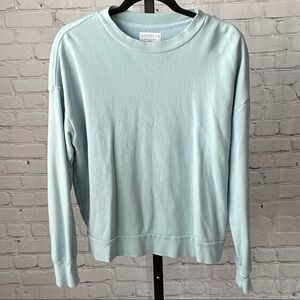 Good Life Light Blue Crew Neck Sweater Medium